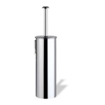 StilHaus H039M-08 Toilet Brush Holder, Wall Mounted, Round, Chrome
